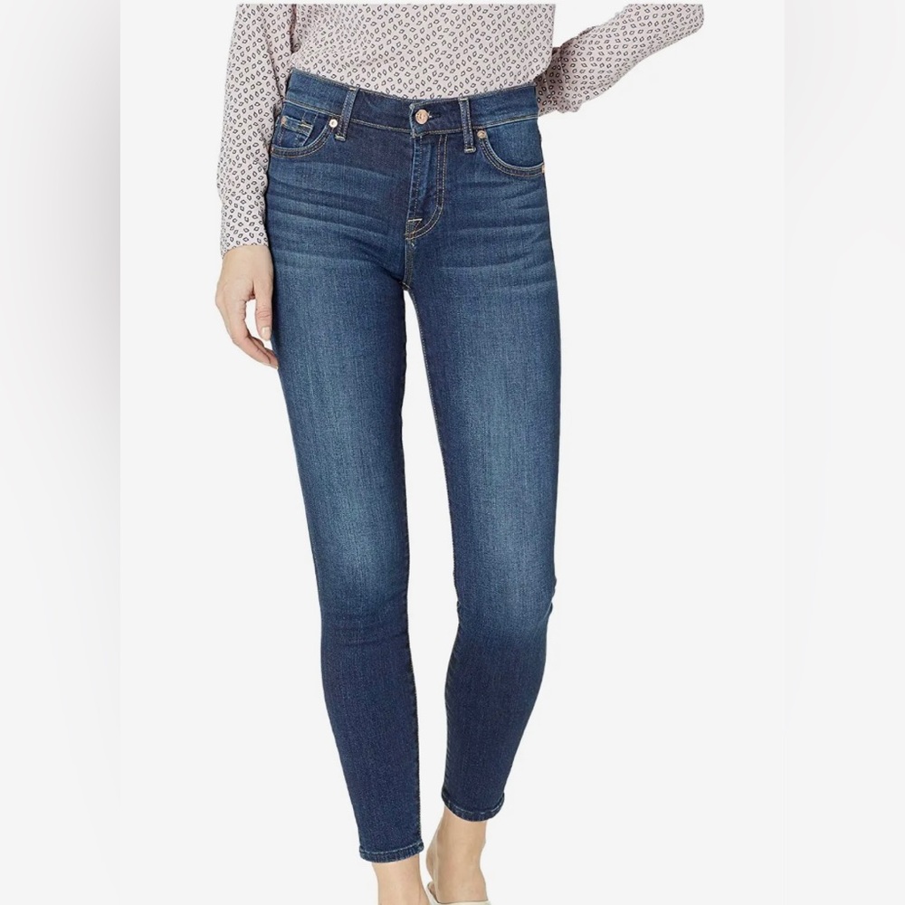 7 for all mankind Ankle Skinny Jeans, size 27